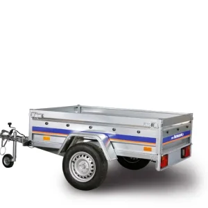 Cel mai vândut BE7320U Remorca Niewiadow, 750 kg, 1 AXA, 2.05M X 1.22M