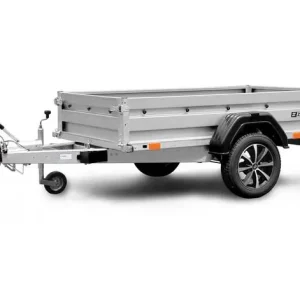 Reducere de preț Remorcă de marfă cu sistem de frânare ZASLAW 265TH XL 2×1300 kg