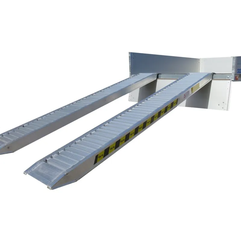 Ultima șansă Rampe certificate din aluminiu L-3500 mm / 3,3 T