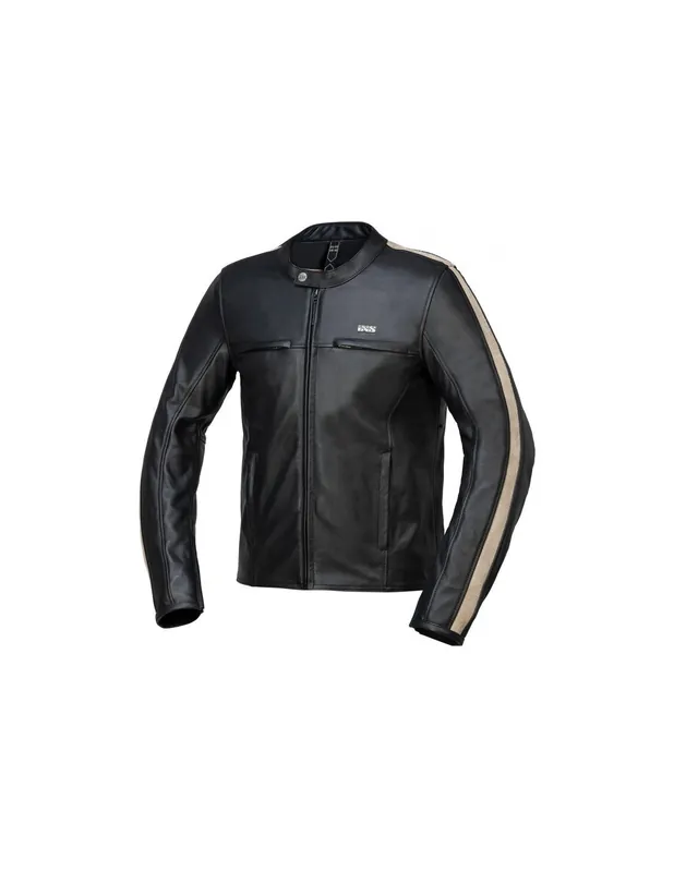 IXS CLASSIC LD JACKET STRIPE BLACK 48H Chilipir
