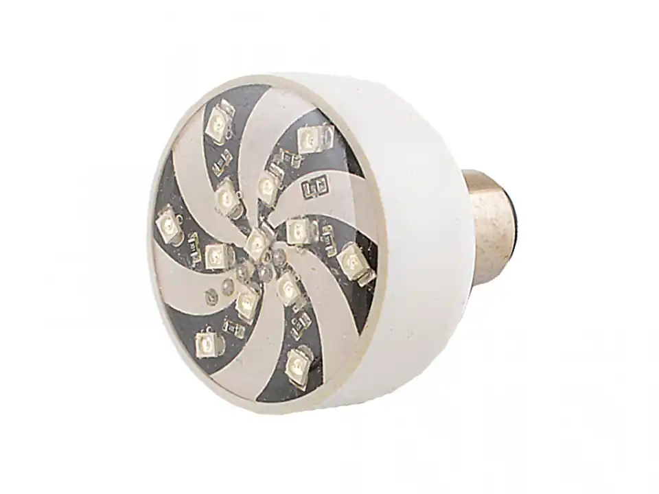 Bec stop cu leduri si luminare intermitenta P12V-21/5W Ofertă limitată