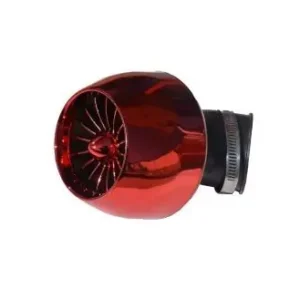 Plată sigură Filtru aer sport turbo Ø42mm/cot 45 grade, rosu
