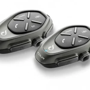 Sistem comunicare moto Intercom INTERPHONE TOUR Twin Pack Calitate înaltă
