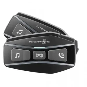 Sistem comunicare moto Intercom INTERPHONE U-COM 16 Twin Pack Calitate înaltă