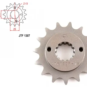 Pinion transmisie fata 520/15T, JTF1307 Ieftin