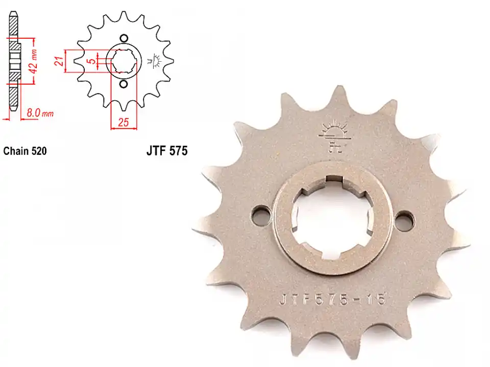 Cumpără acum Pinion transmisie fata 520/15T, JTF575