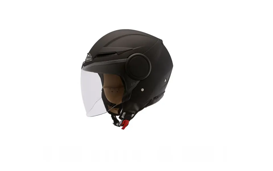 Cască scuter SMK STREEM MATT BLACK, Mărimea XS Mai ieftin