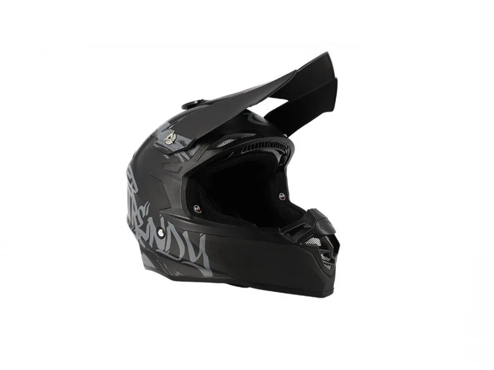 Cască enduro, Negru-Gri Mat TRENDY T-904, Mărimea XL Cumpără online
