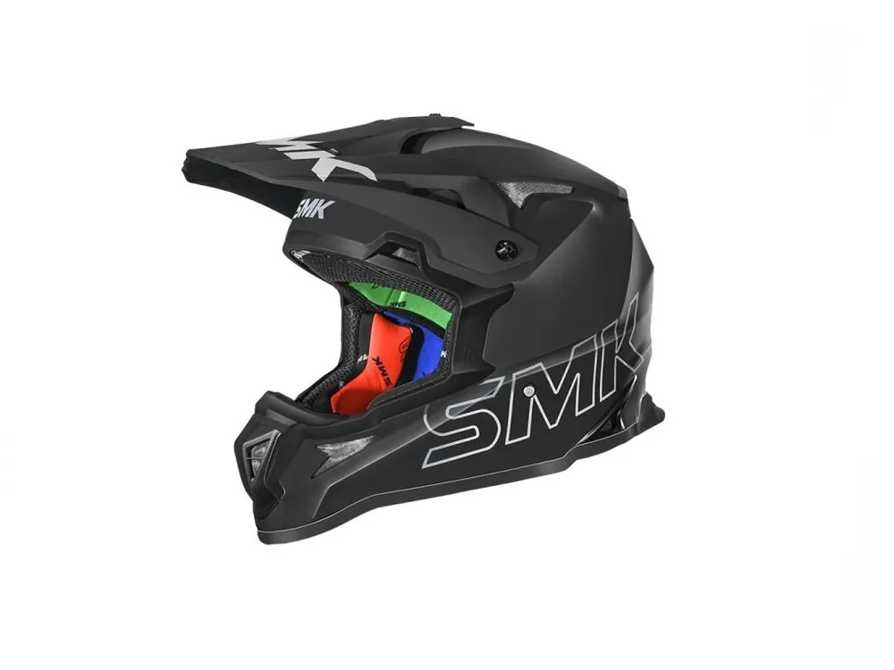 Discount Casca enduro SMK ALLTERRA, Negru Mat, Marimea L