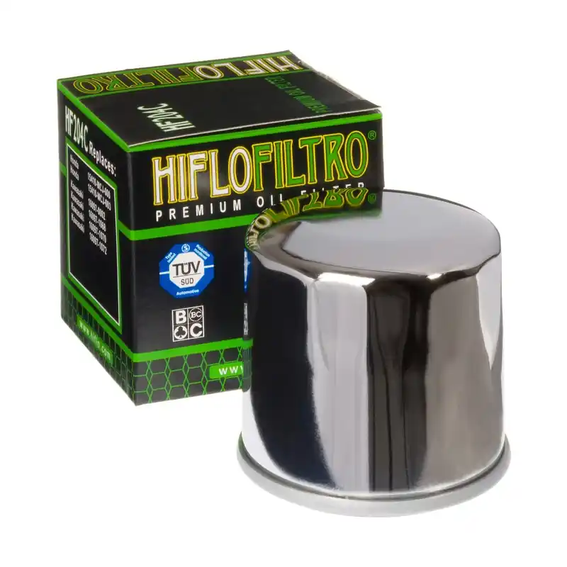 Ieftin Filtru ulei HF204C, cromat, Hiflo Filtro