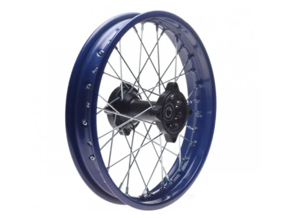 Reduceri Janta spate 1.85x14 Dirtbike, Honda CRF50, spitata, albastra