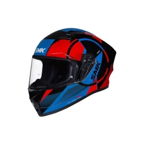 Discount Casca moto integrala SMK STELLAR FARO, culoare gri+albastru+rosu marimea L, SMK0110/24/GL236/L