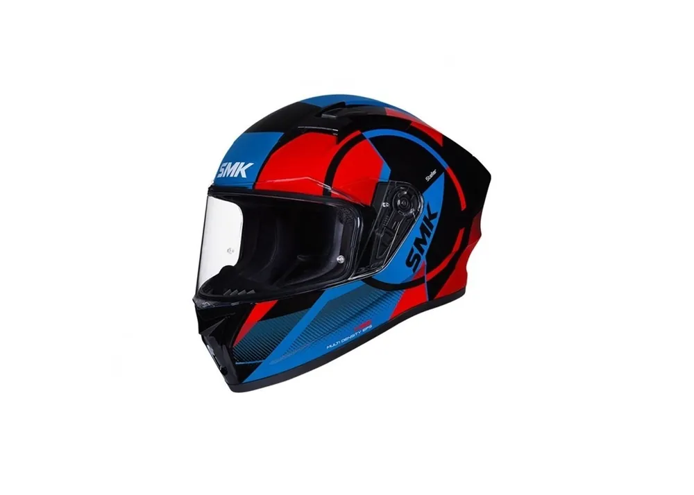 Discount Casca moto integrala SMK STELLAR FARO, culoare gri+albastru+rosu marimea L, SMK0110/24/GL236/L